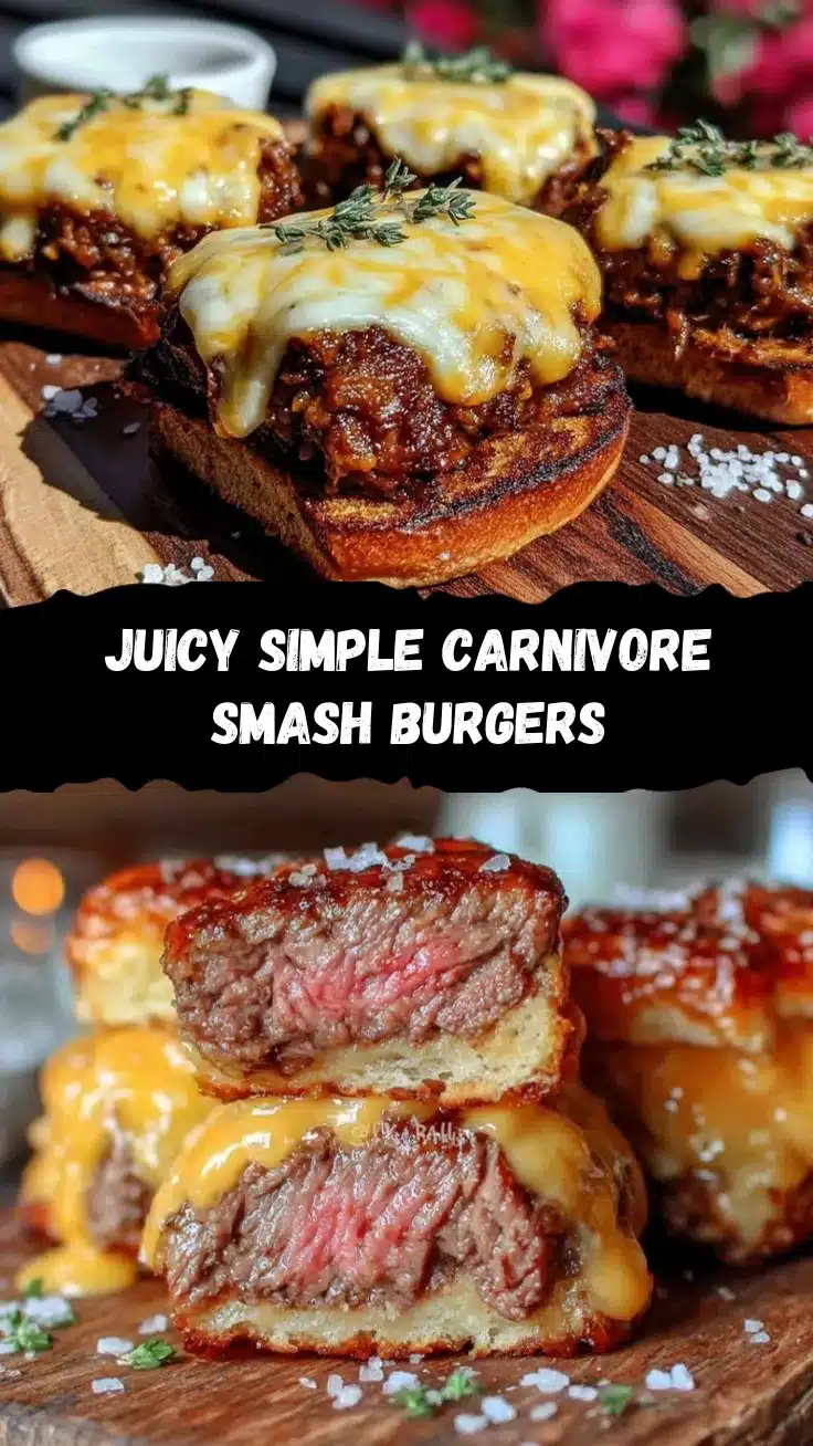 carnivore smash burgers recipe