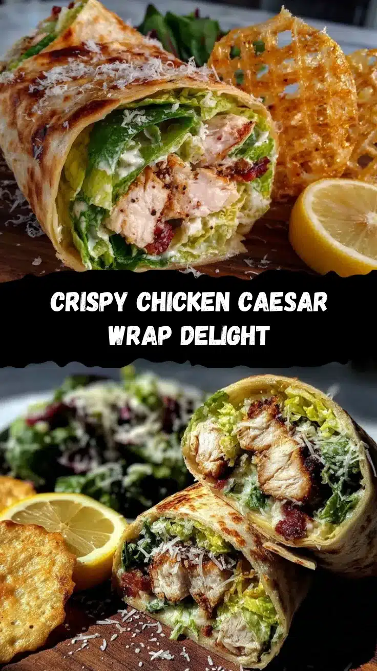 chicken caesar wrap recipe