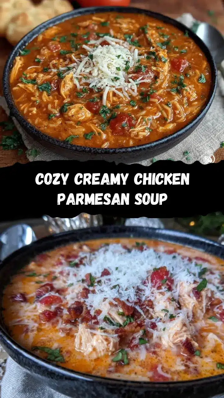 Chicken Parmesan Soup recipe