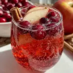 Cinnamon Apple Cranberry Mimosa - featured image