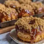 cinnamon crumb donuts - featured image