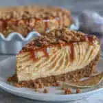 cookie butter cheesecake - featured image