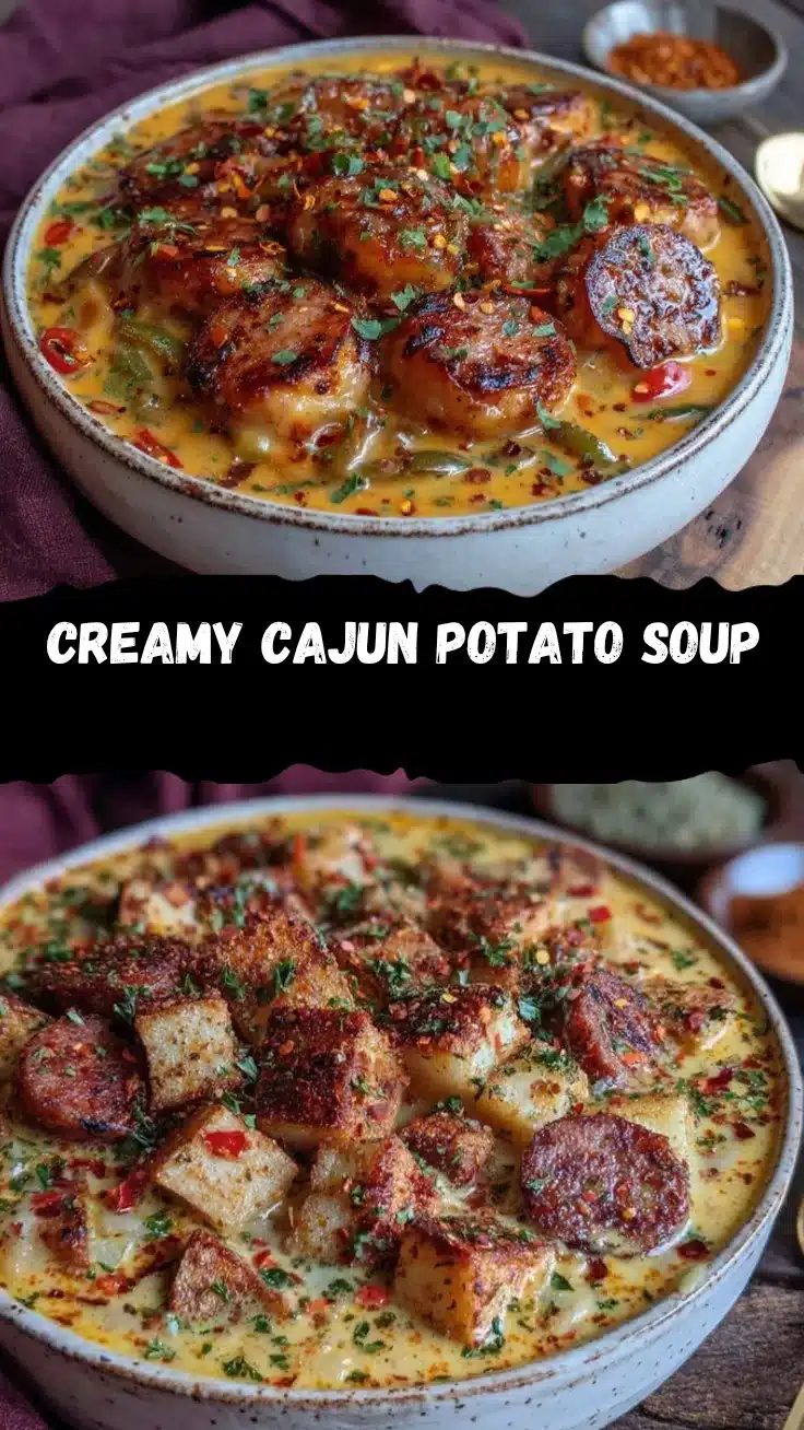Creamy Cajun Potato Soup recipe