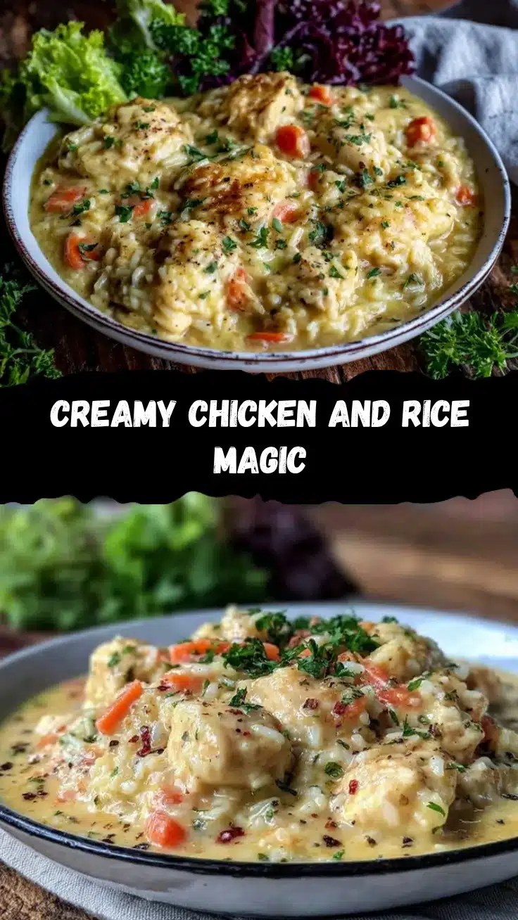 creamy chicken and rice recipe