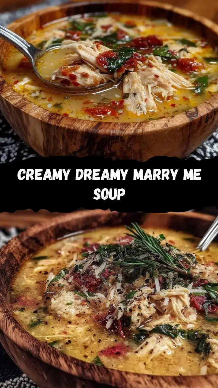 creamy marry me chicken soup recipe