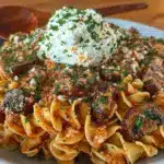 Creamy Mushroom Stroganoff - featured image