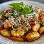 creamy tomato gnocchi - featured image