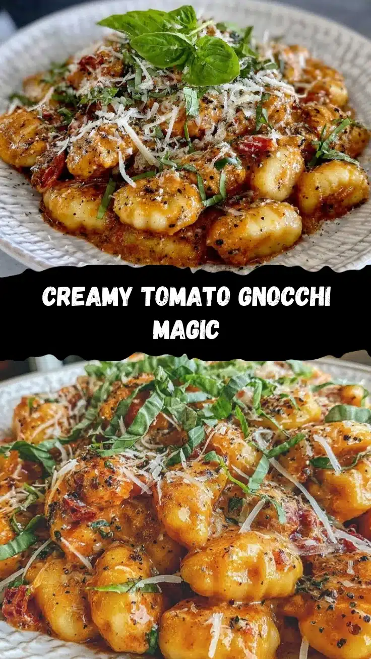 creamy tomato gnocchi recipe