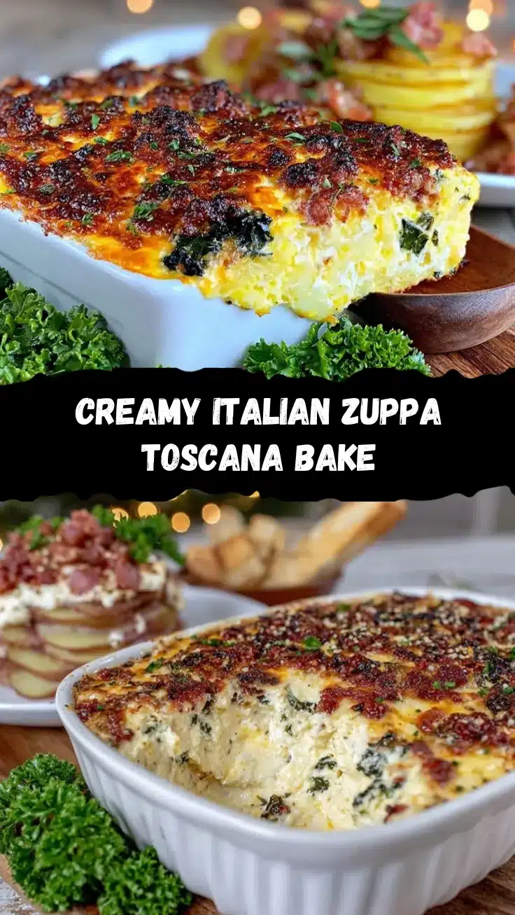 creamy Zuppa Toscana casserole recipe