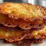 crispy oatmeal lace cookies - featured image