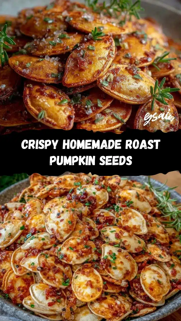 crispy roast pumpkin seeds recipe