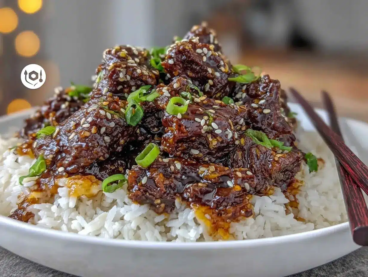Crock Pot Korean Beef preparation steps