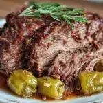 crockpot Mississippi pot roast - featured image