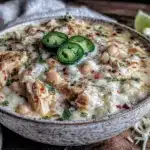 crockpot white chicken chili - featured image