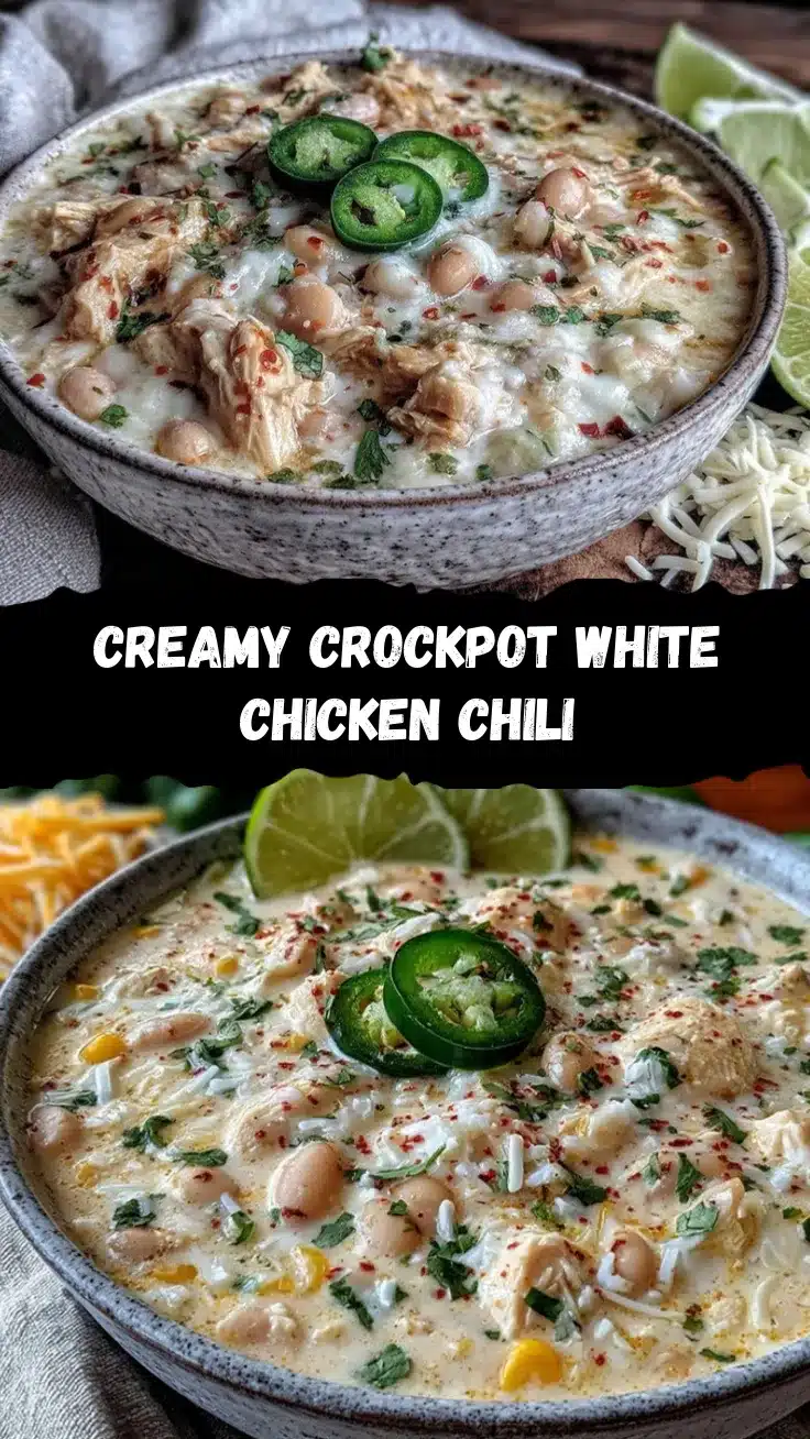 crockpot white chicken chili recipe