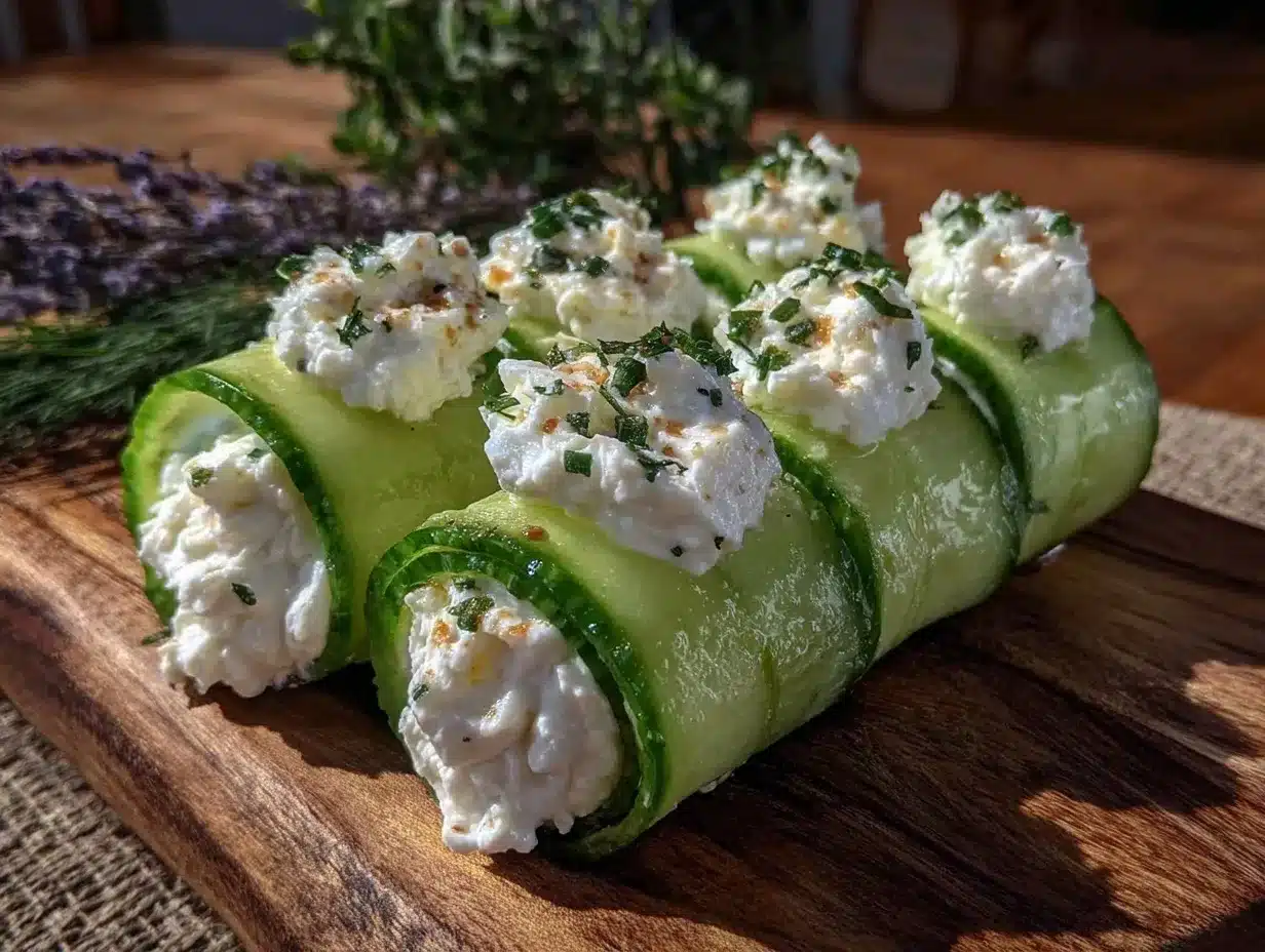 cucumber roll-ups preparation steps