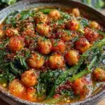 Daniel Fast chickpea and spinach stew - featured image