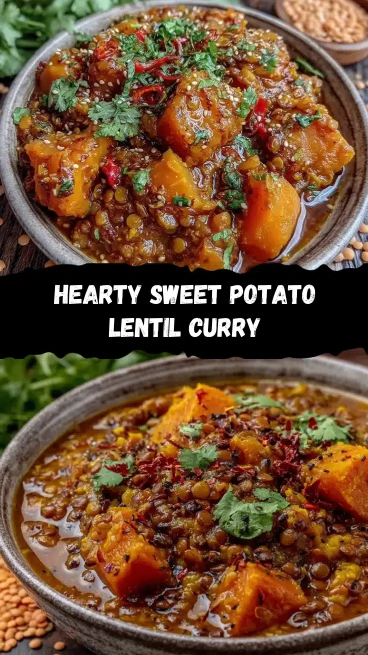 Daniel Fast sweet potato and lentil curry recipe
