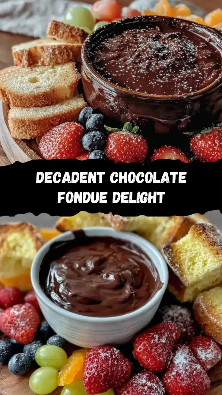 decadent chocolate fondue recipe recipe