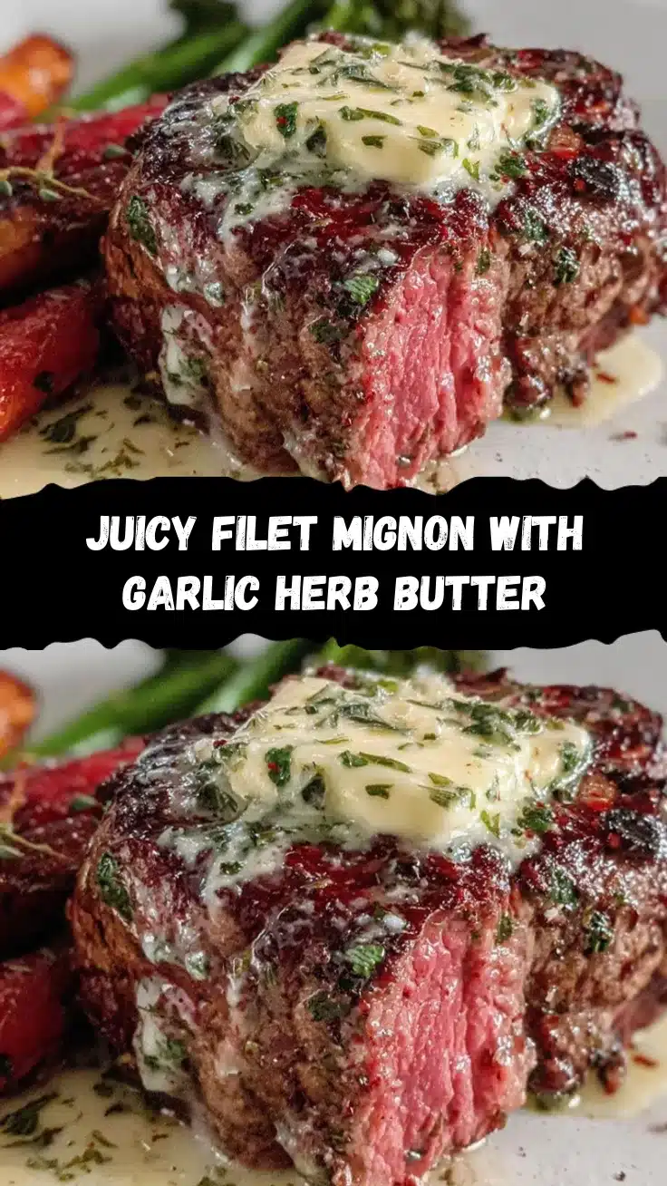 filet mignon with garlic herb butter recipe