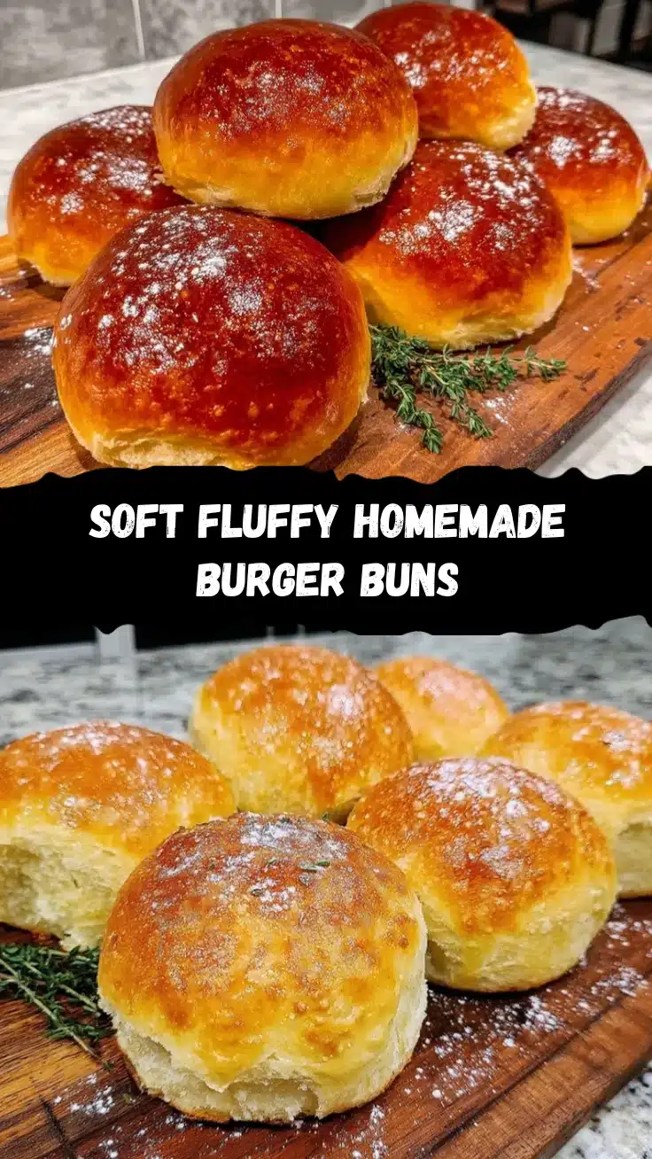 fluffy burger buns recipe