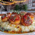 garlic butter scallops recipe - featured image