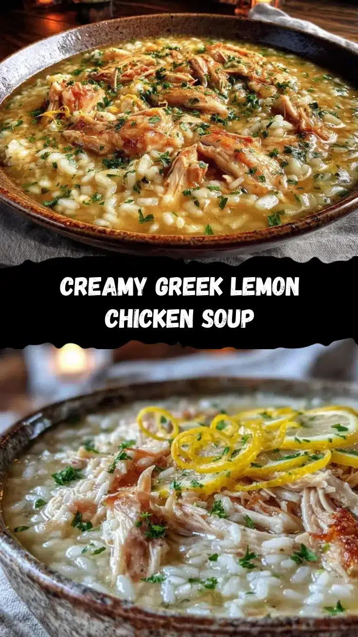 Greek lemon chicken soup recipe