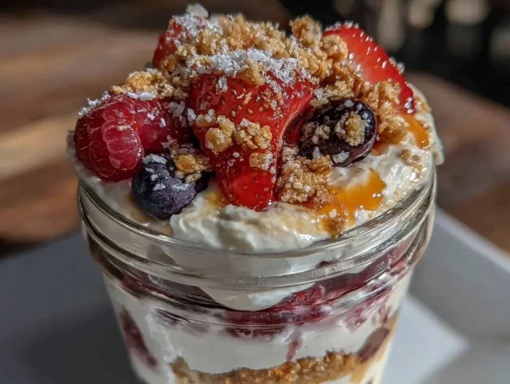 Greek yogurt parfait - featured image