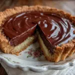 homemade chocolate pie - featured image