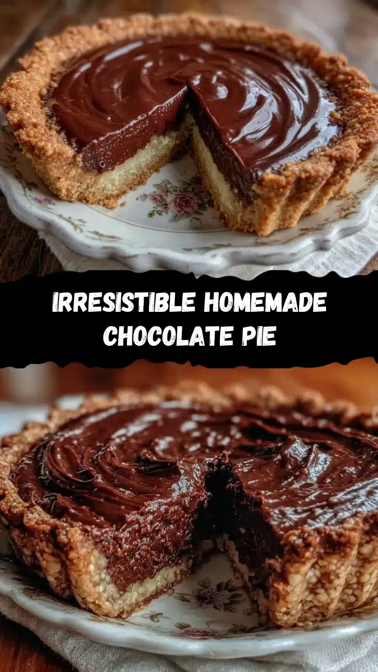 homemade chocolate pie recipe