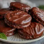 homemade thin mint cookies - featured image
