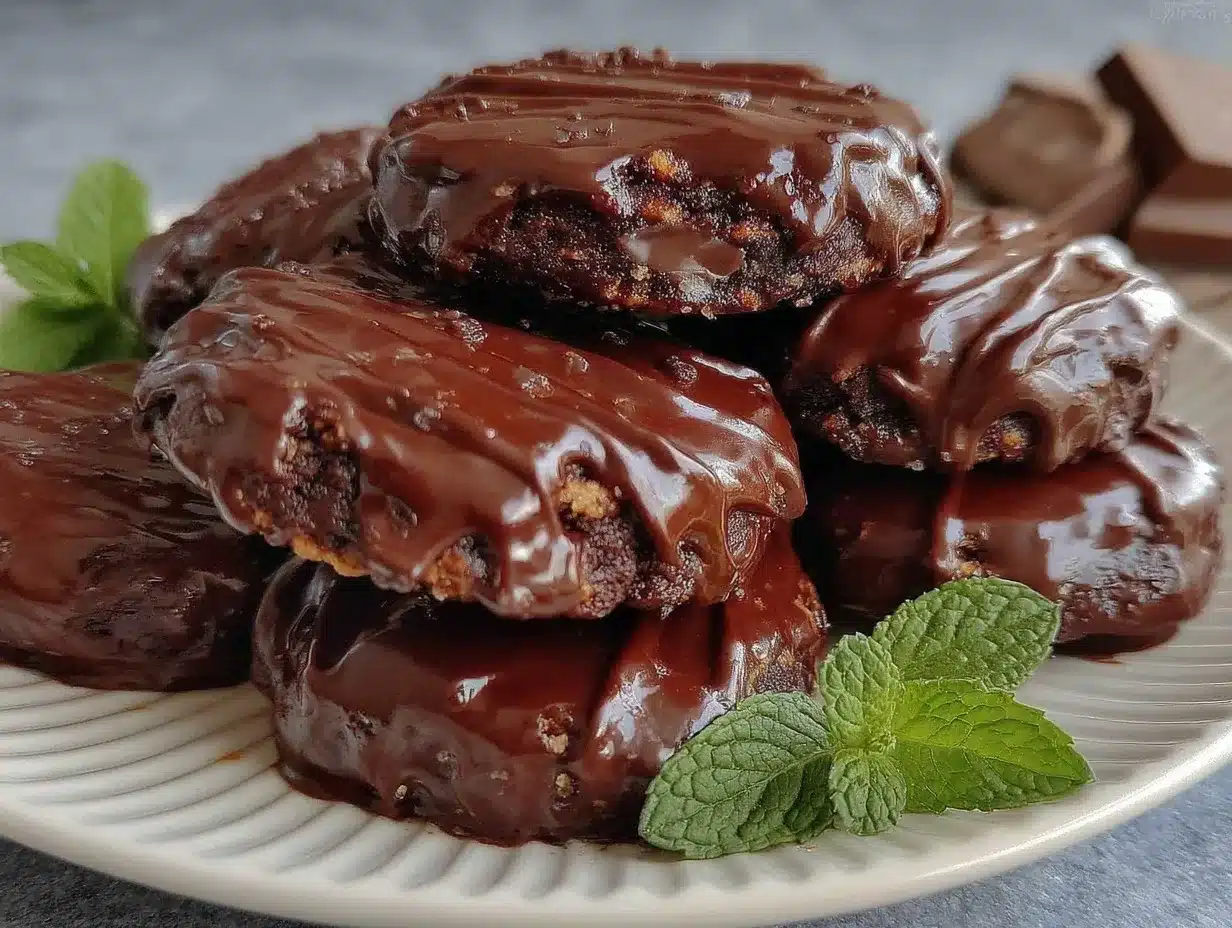 homemade thin mint cookies preparation steps