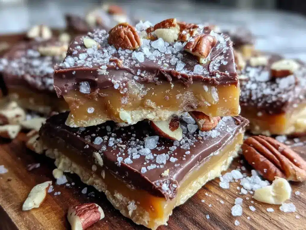 homemade toffee - featured image