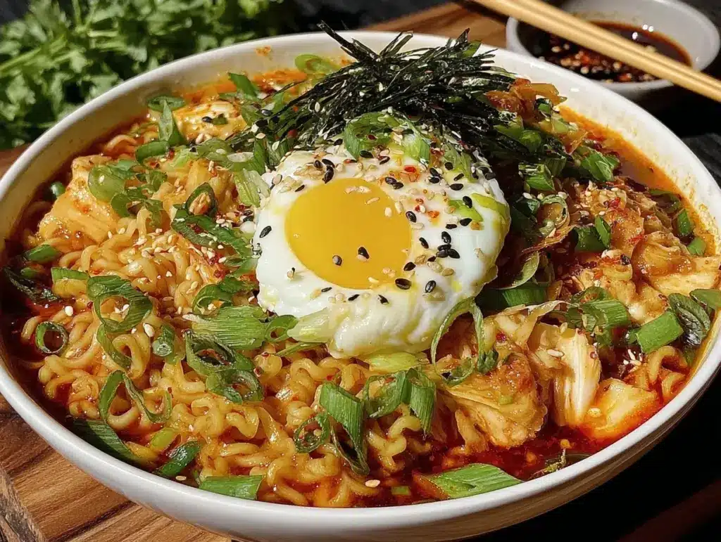 kimchi ramen bowl - featured image