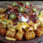 loaded tater tot nachos - featured image