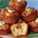 mini corn dog muffins - featured image