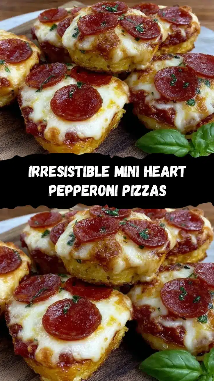 mini heart pizza bites recipe