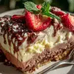 Neapolitan ice cream cake - featured image