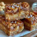 no-bake peanut butter granola bars - featured image