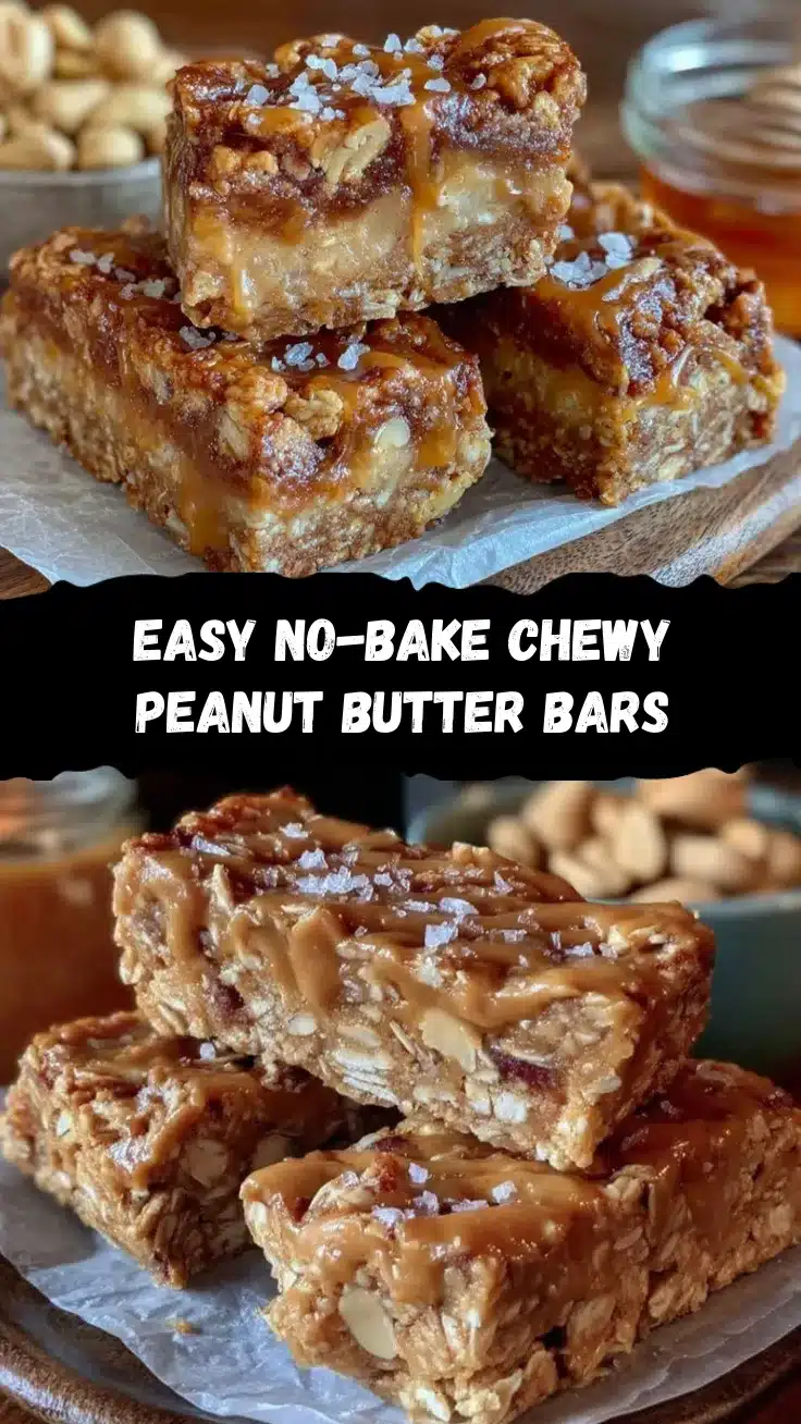 no-bake peanut butter granola bars recipe