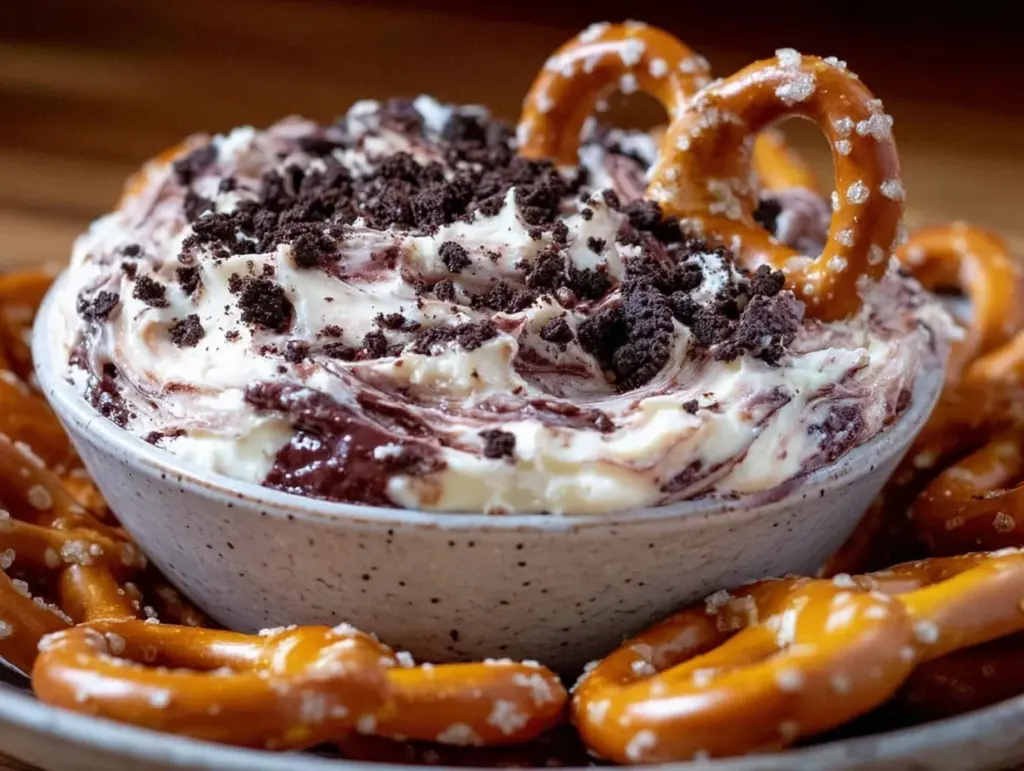 Oreo cookie butter dip - featured image