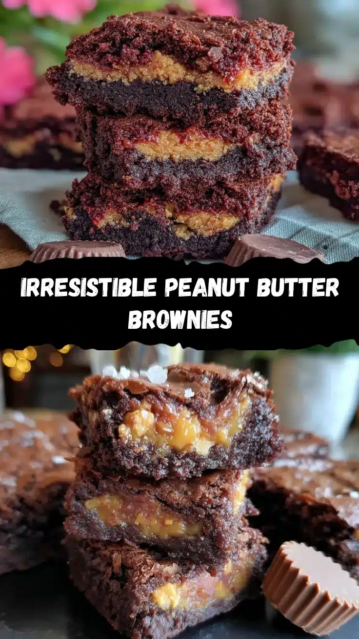 peanut butter cup brownies recipe