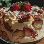 Prosecco and strawberry tiramisu trifle - featured image