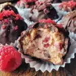 raspberry truffles - featured image