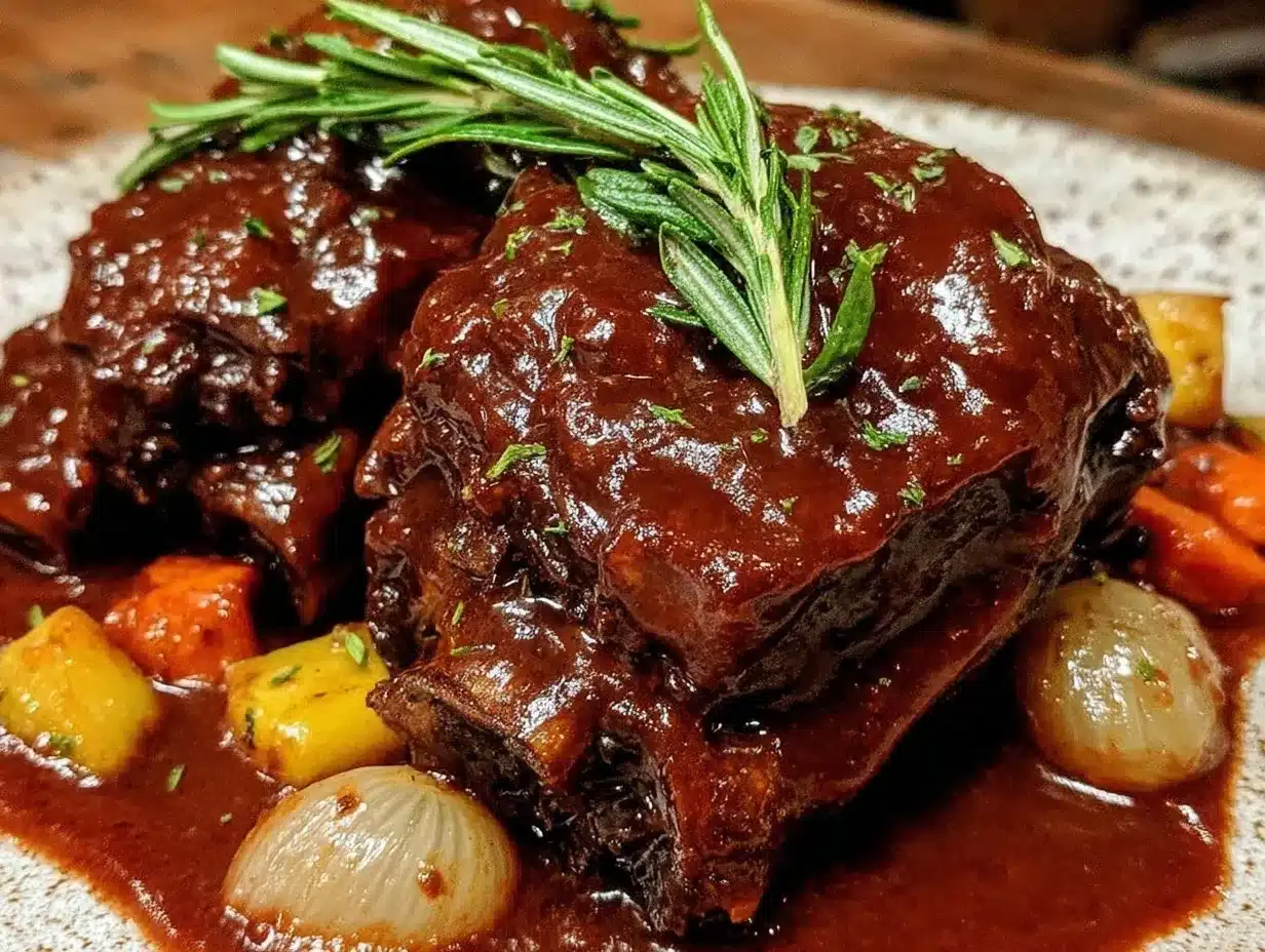 red wine braised lamb shanks preparation steps