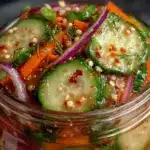 refrigerator pickled vegetables - featured image