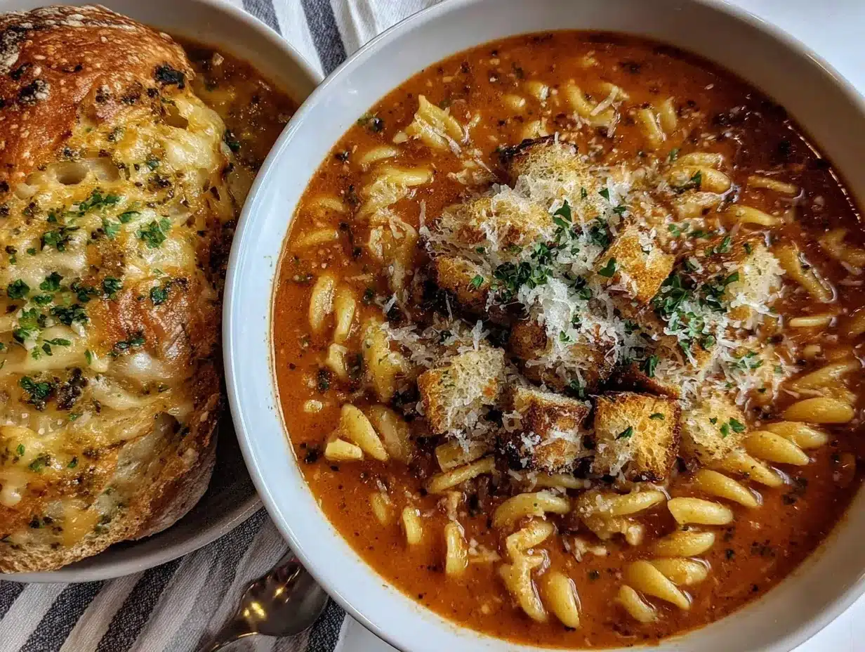 slow cooker chicken parmesan soup preparation steps