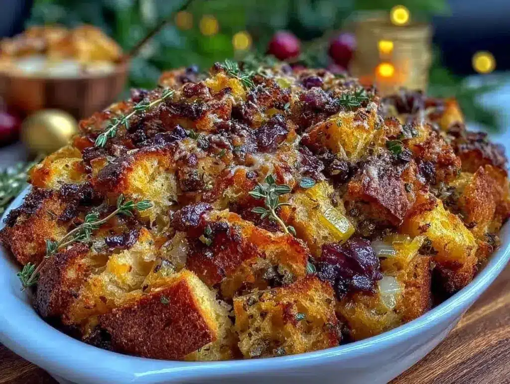 Thanksgiving stuffing recipe - featured image