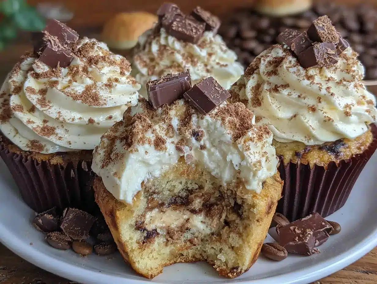 tiramisu cupcakes preparation steps