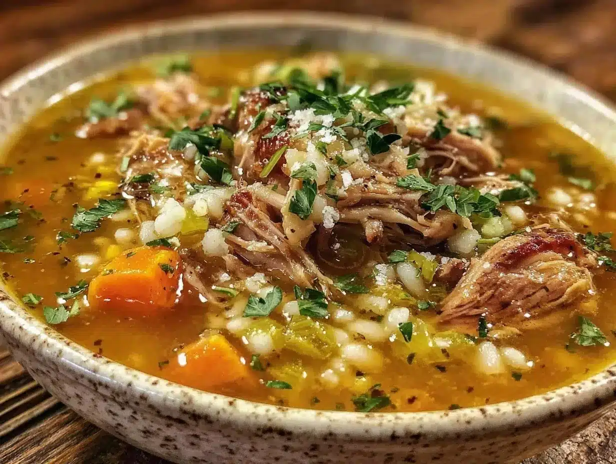 turkey carcass soup preparation steps